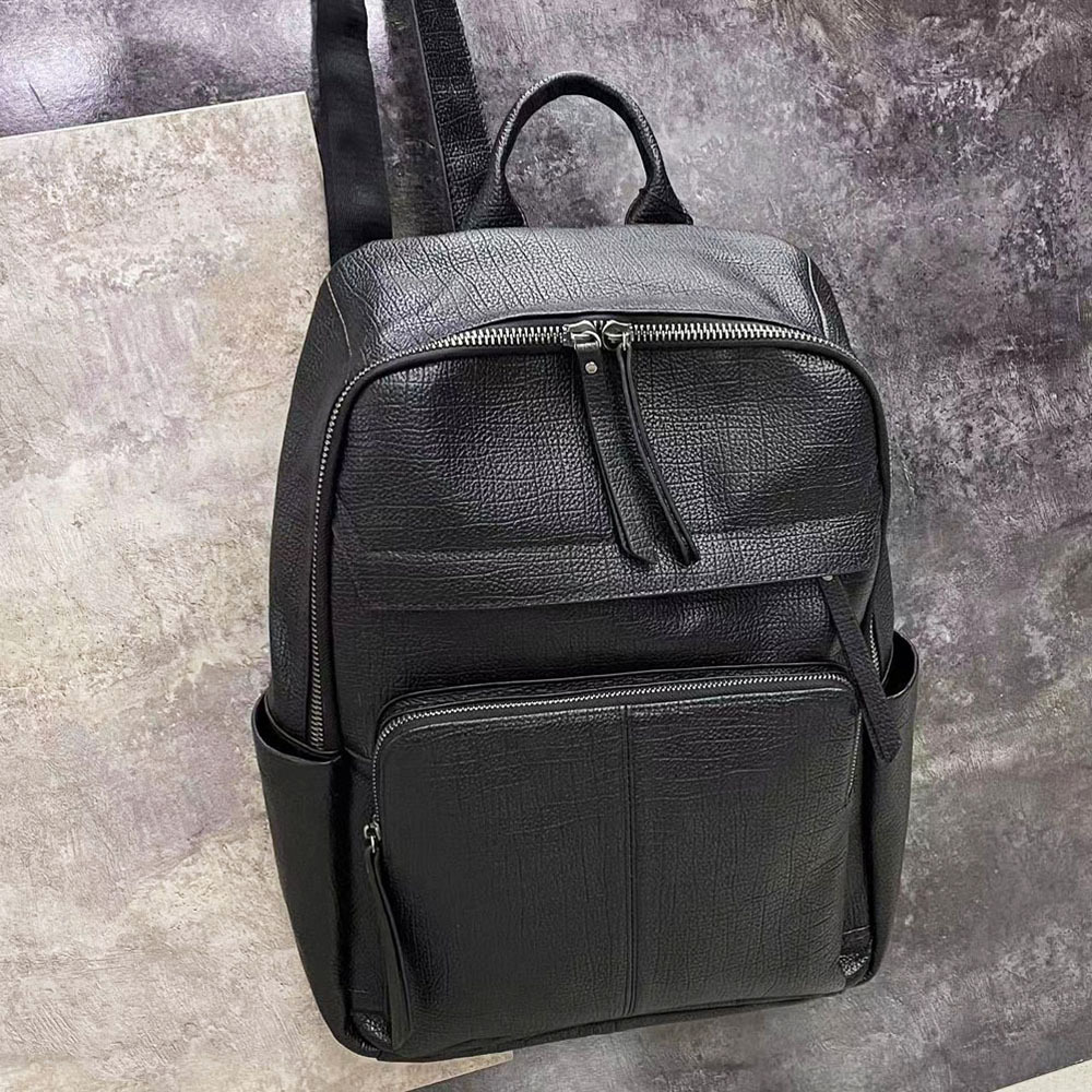 Large Man Genuine Leather Trav - Leather Work Rucksack Mens 评论和价格