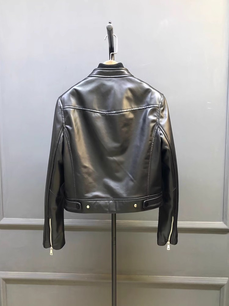 Females Spring Autumn New Styl - Leather Work Jacket Women'S 评论和价格