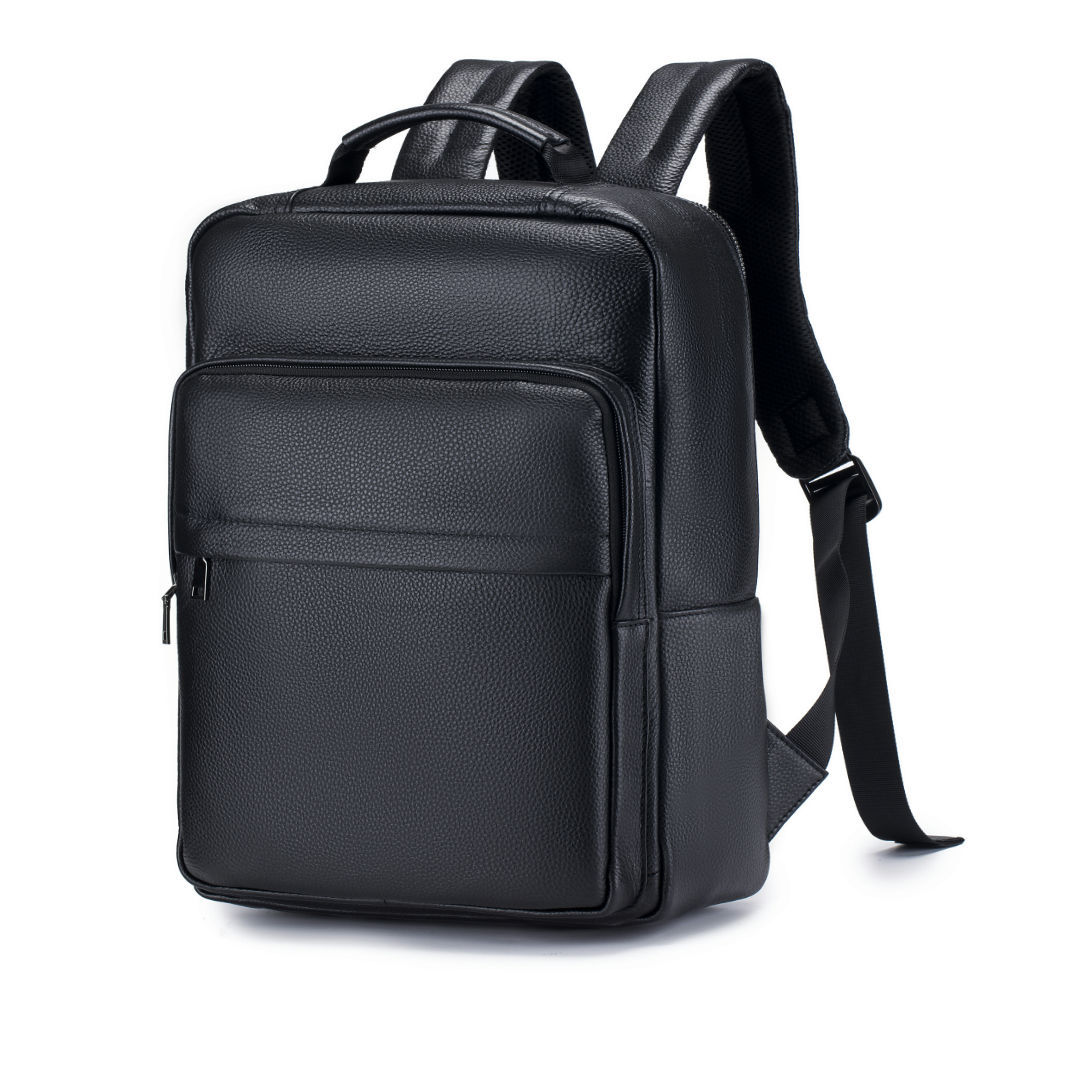 Man Genuine Leather Travel Bac - Leather Work Rucksack Mens 评论和价格