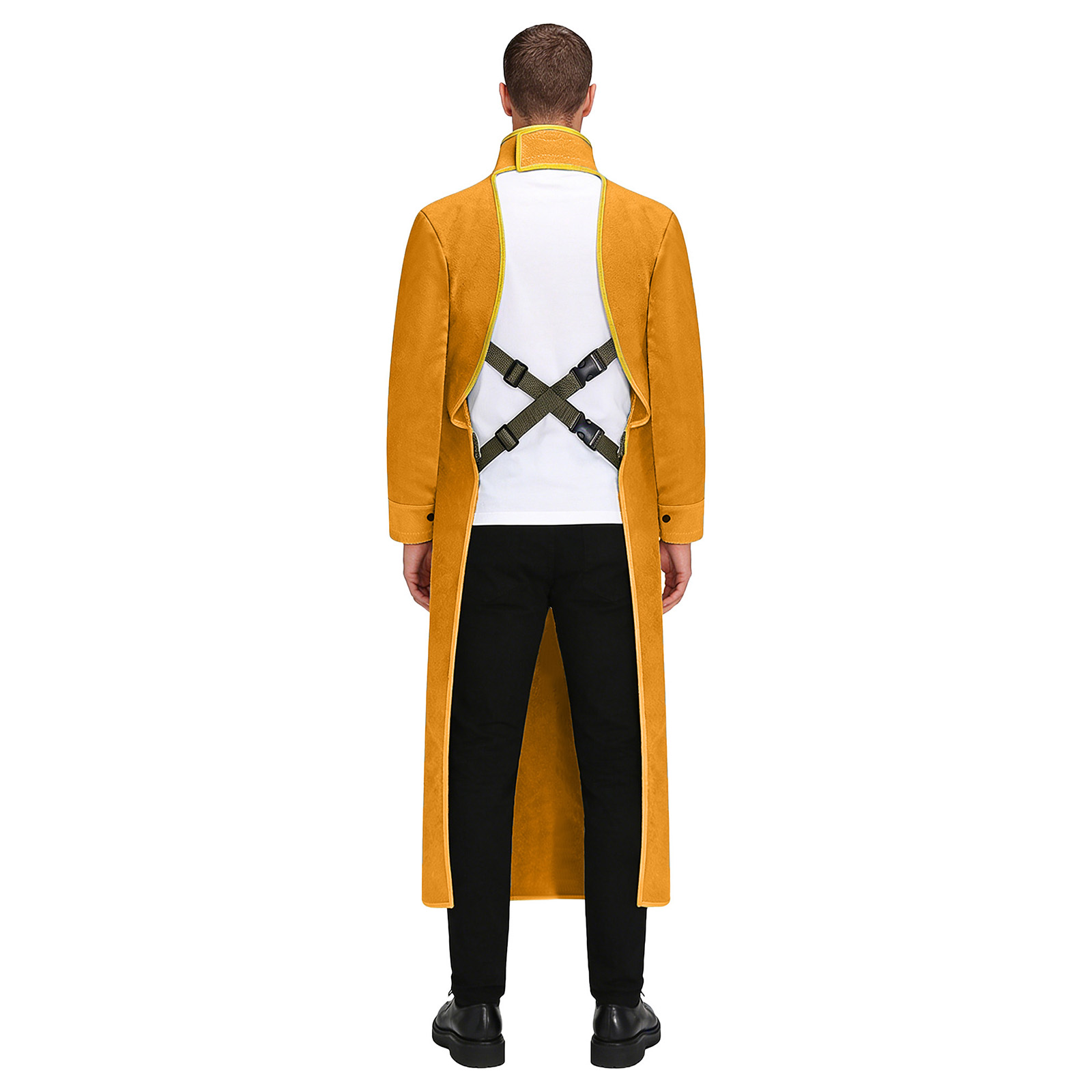 Adults Unisex Electric Welding - Leather Work Overalls 评论和价格