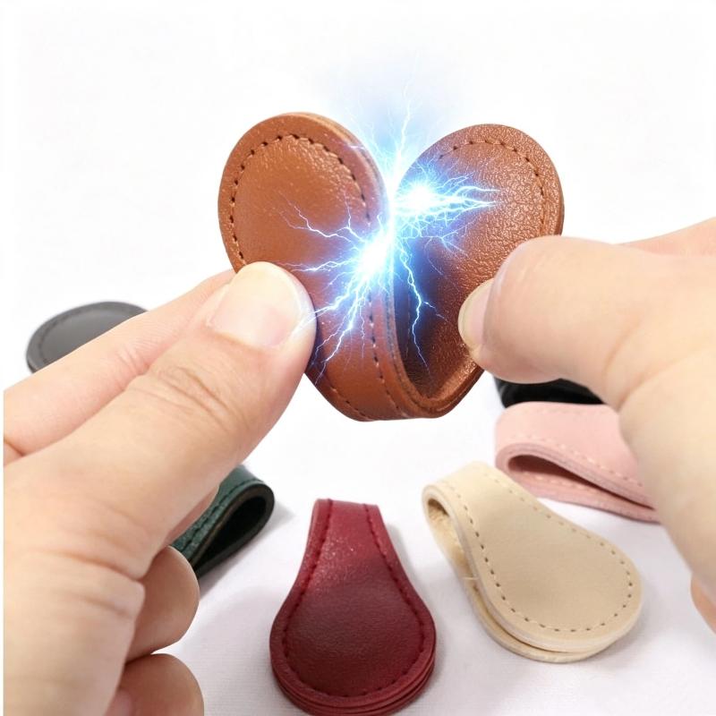 2 PCS Premium Leather Magnetic - Leatherwork Designs 评论和价格