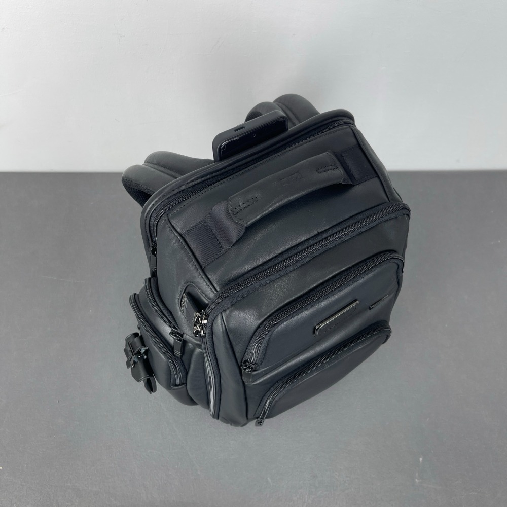 Luxury Men's Leather Backpack  - Leather Work Rucksack Mens 评论和价格