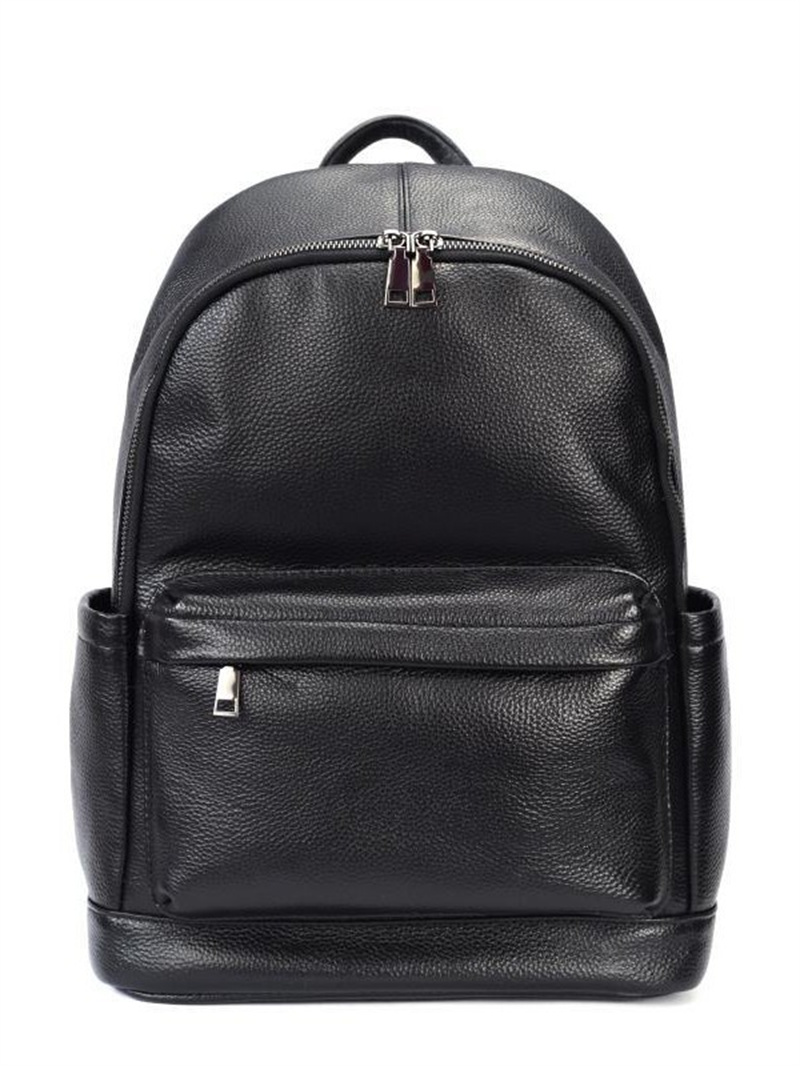 Man Genuine Leather Travel Bac - Leather Work Rucksack Mens 评论和价格