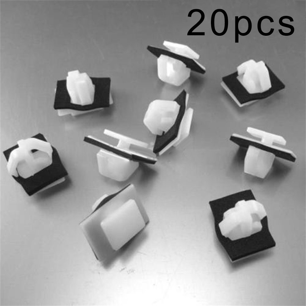 20Pcs Nylon Moulding Clips Roc - Snap Fastener Setter 评论和价格