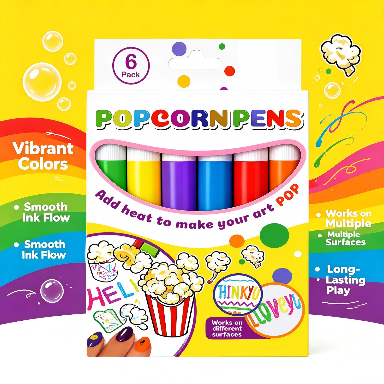 6PCS Popcorn Pens for DIY Craf - Copic Marker Sketch 评论和价格