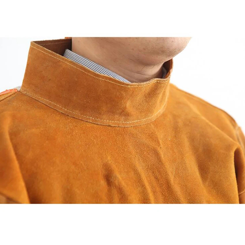 Cowhide Leather Welding Clothe - Leather Work Overalls 评论和价格