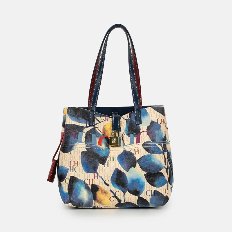 CH Art Color Printed Handbag S - Leather Work In Art 评论和价格