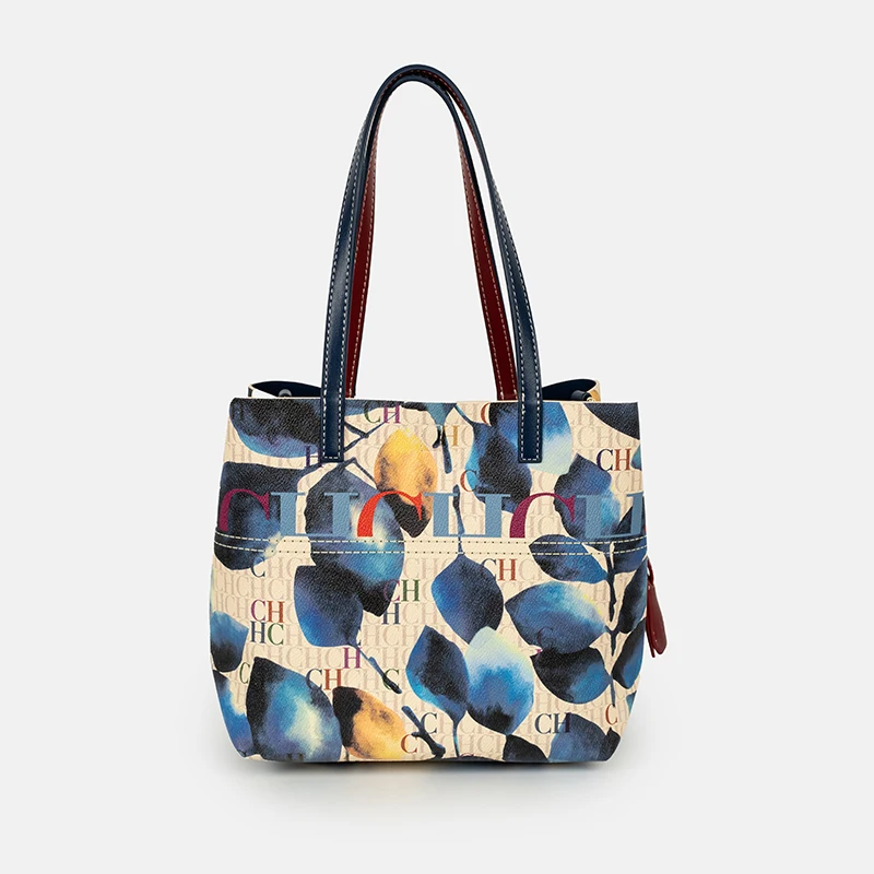 CH Art Color Printed Handbag S - Leather Work In Art 评论和价格