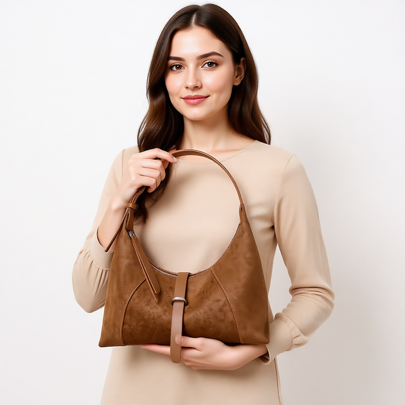 Ladies' suede handbag designer - Leatherwork Designs 评论和价格