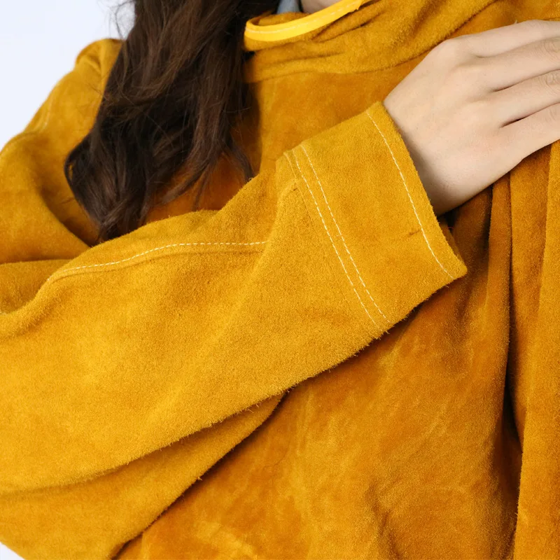 New Pure Cowhide Reverse Dress - Leather Work Overalls 评论和价格