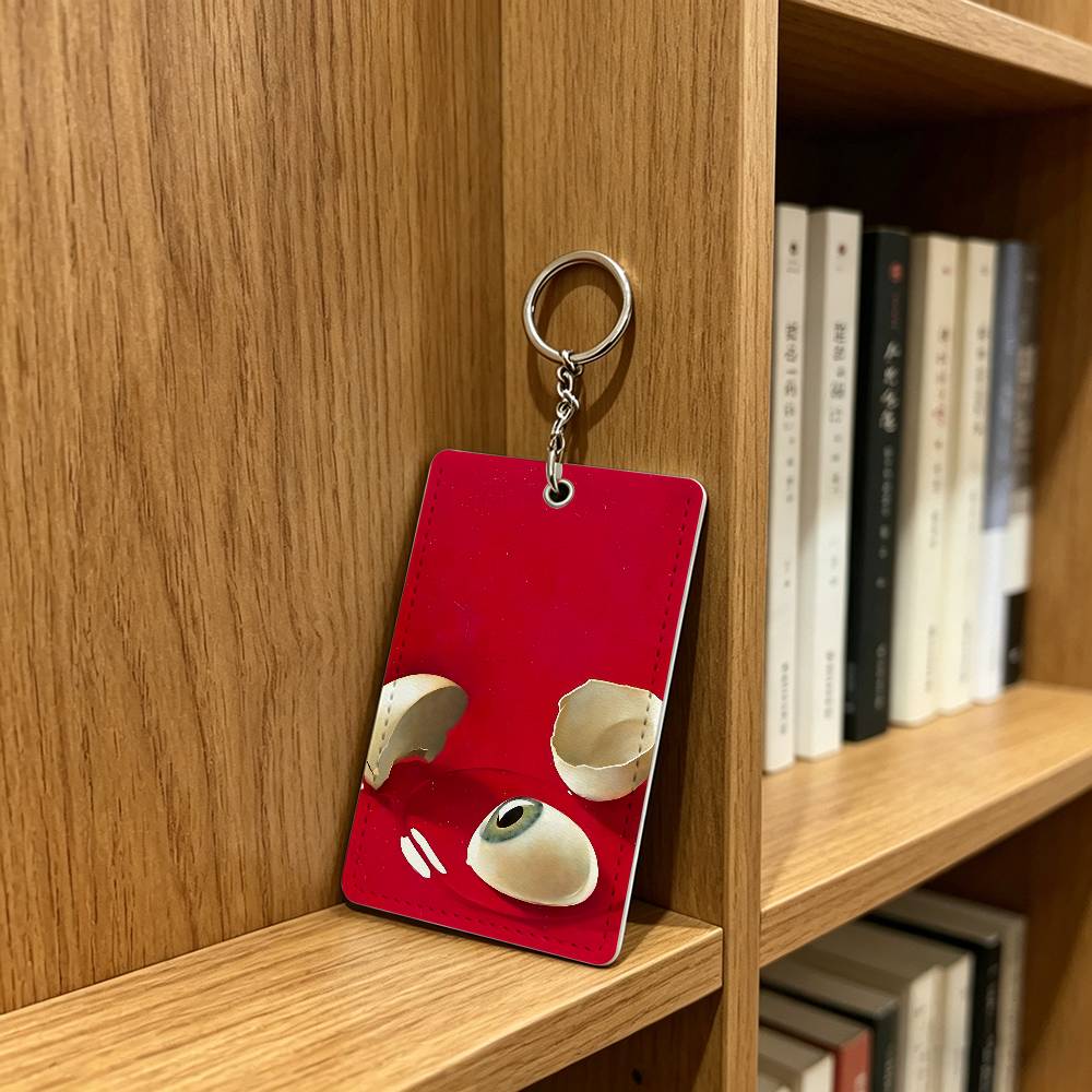 R-Rene Magritte Art Badge Hold - Leather Work In Art 评论和价格