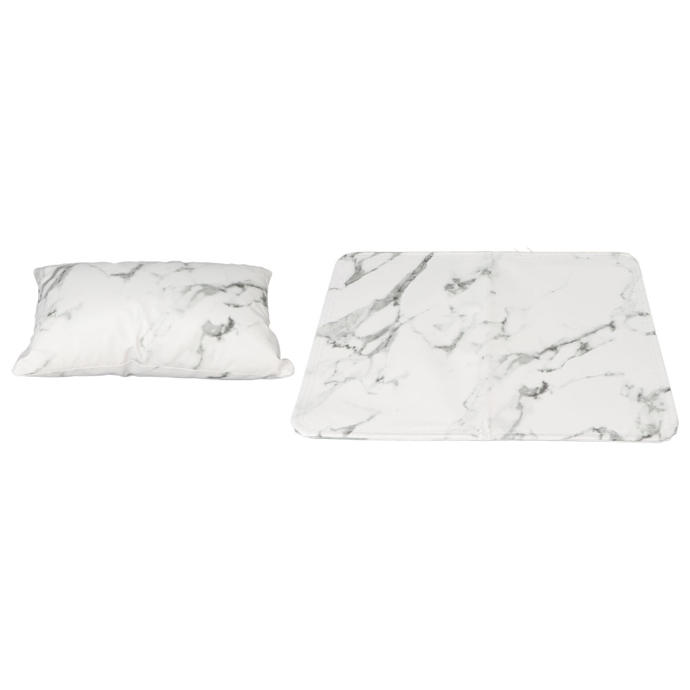 2pcs PU Leather Nail Art Pillo - Leather Work In Art 评论和价格