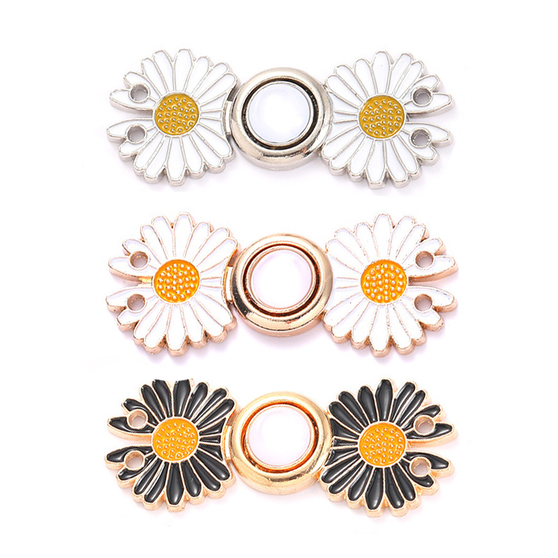 Reusable Metal Flower Buttons  - Snap Fastener Setter 评论和价格