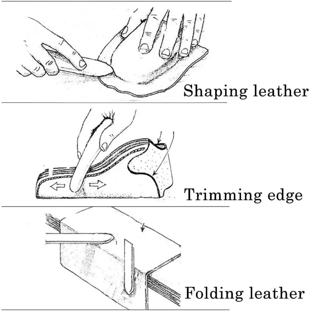 Leather Craft Edge Burnishing  - Leather Work In Art 评论和价格