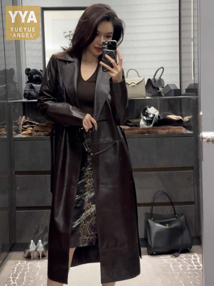 Italian Designer Office Ladies - Leather Work Jacket Women'S 评论和价格