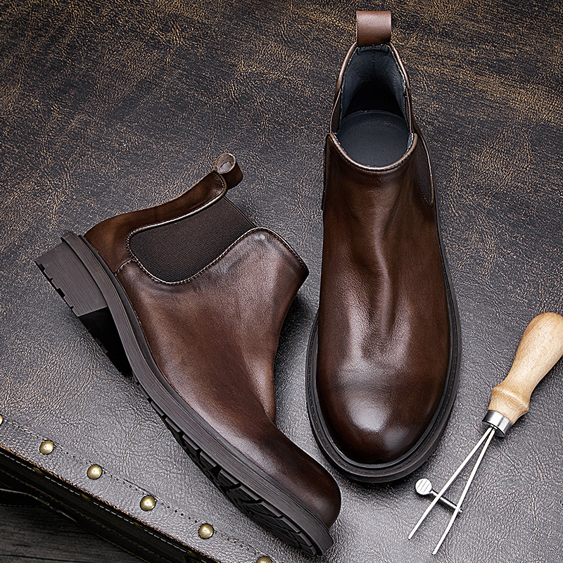 Men's Autumn Motorcycle Boots  - Leatherwork Designs 评论和价格