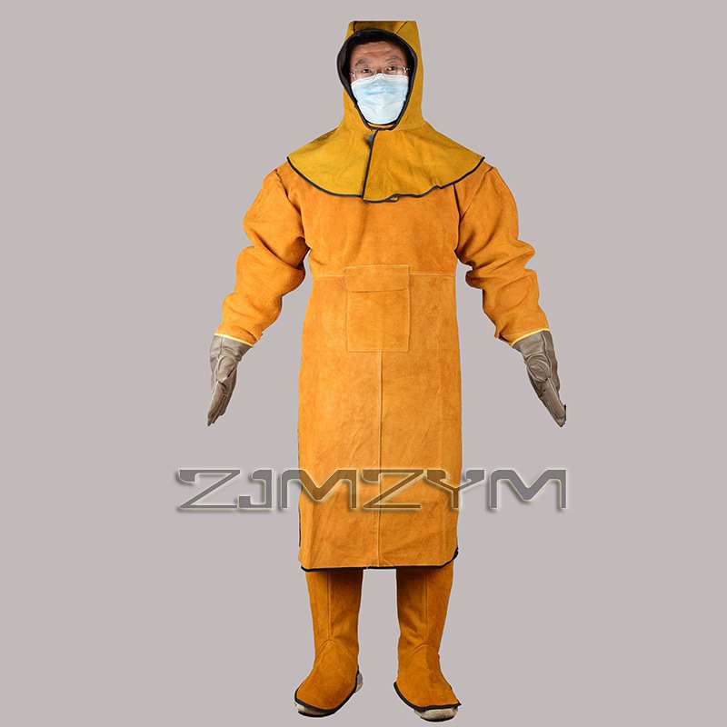 1Set Electric Welding Clothing - Leather Work Overalls 评论和价格