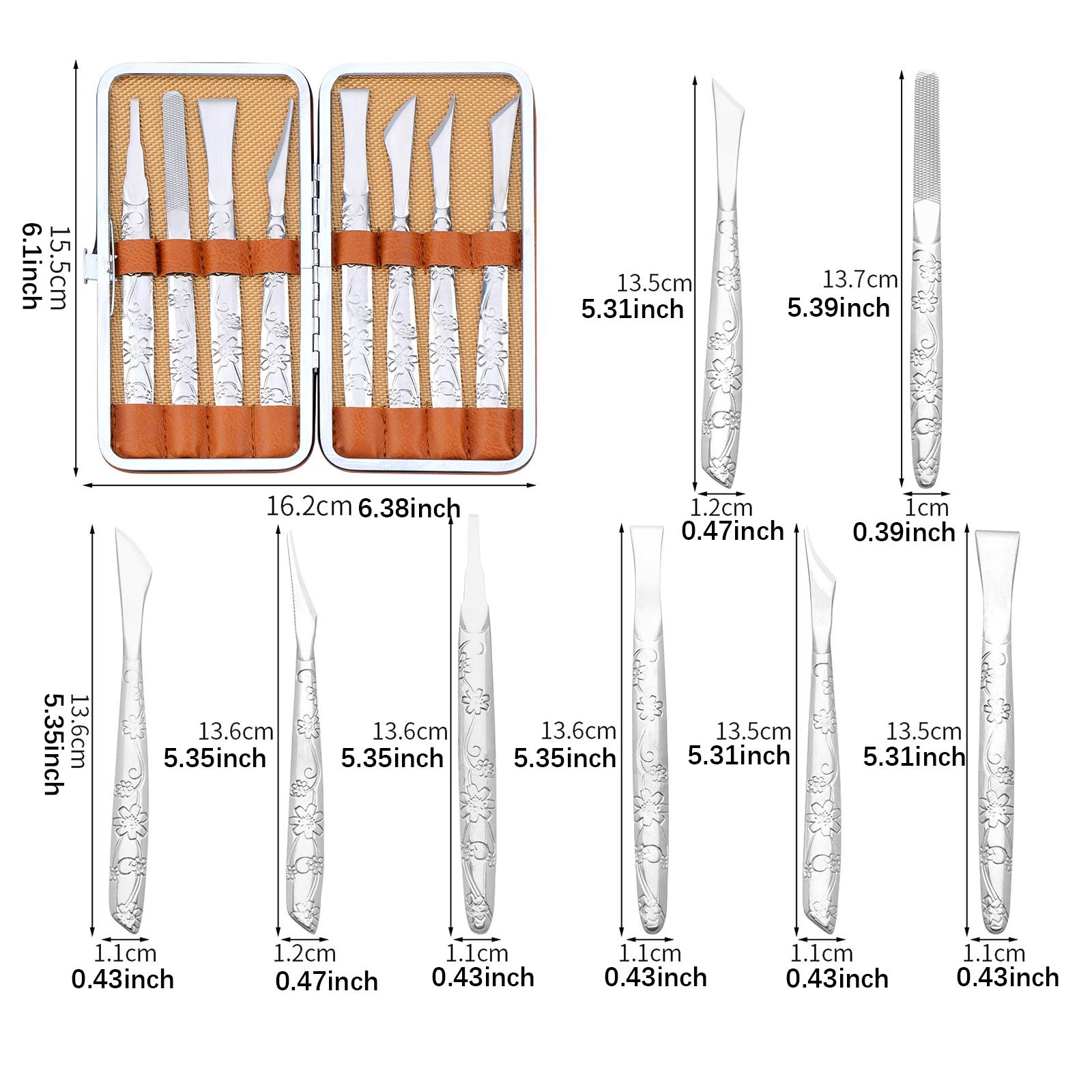 8x Leather Carving Knives Repl - Leather Work In Art 评论和价格