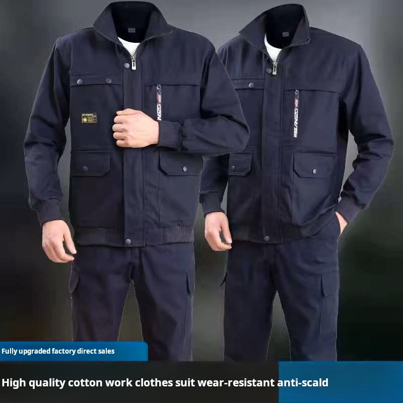 Men's Work Protective Clothing - Leather Work Overalls 评论和价格