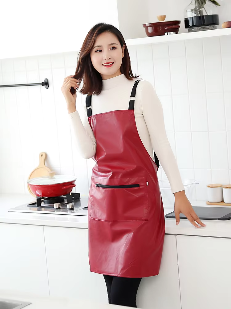 Waterproof Oil-proof Leather A - Leather Work Overalls 评论和价格