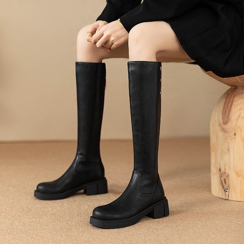 Autumn Winter Middle Heel Ladi - Leatherwork Designs 评论和价格